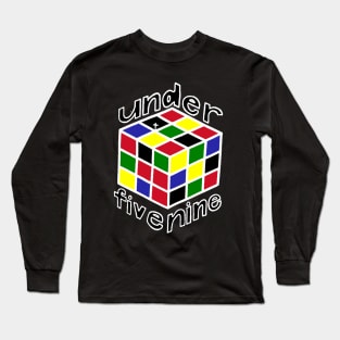 Under Five Nine Magic Cube design Long Sleeve T-Shirt